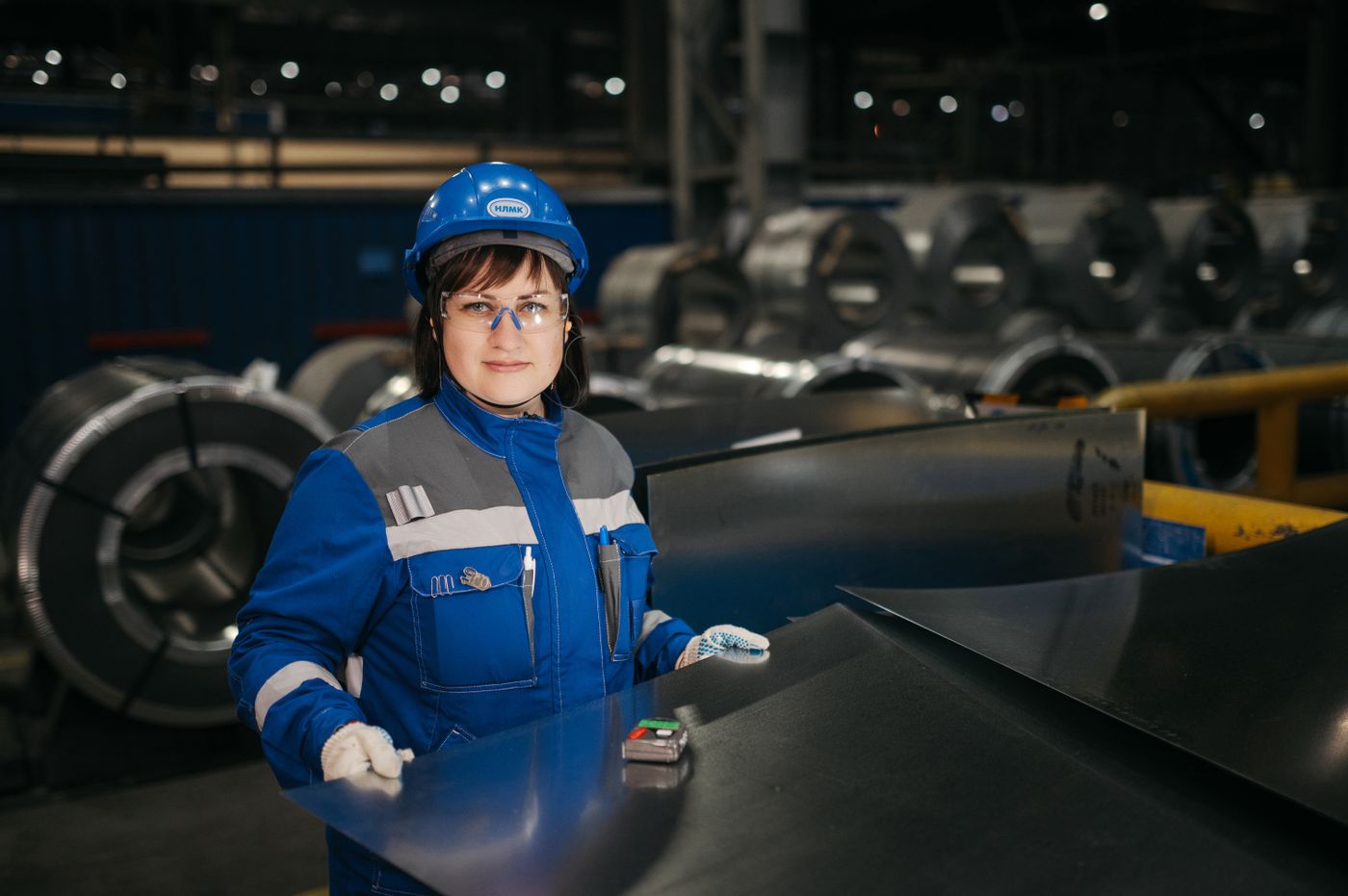 Quality inspection of steel sheets